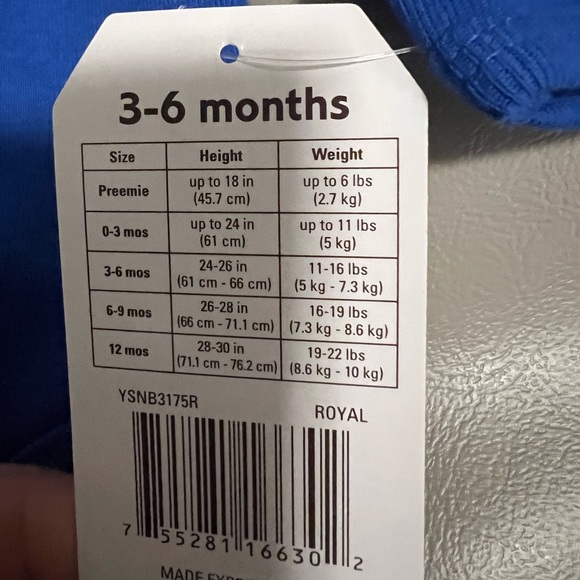 Long Sleeve Baby Onesie - Picture 2 of 12